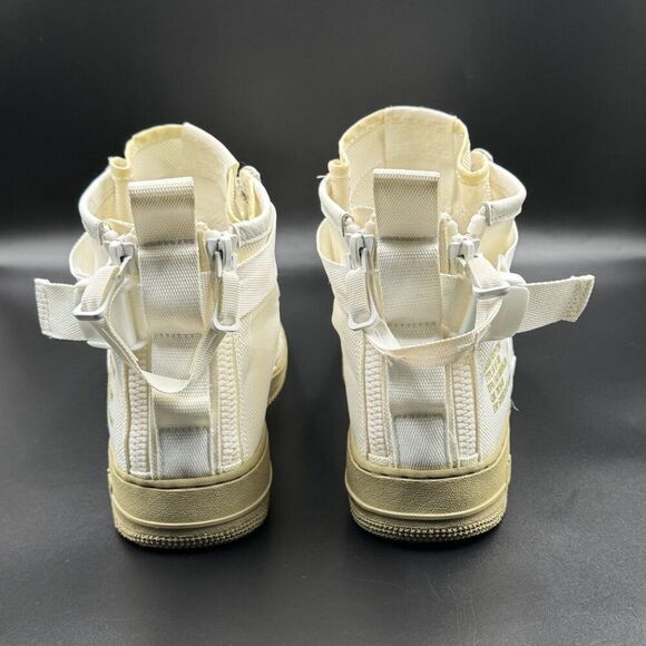 Nike SF Air Force 1 Mid 'Olive Ivory' - Picture 4 of 11